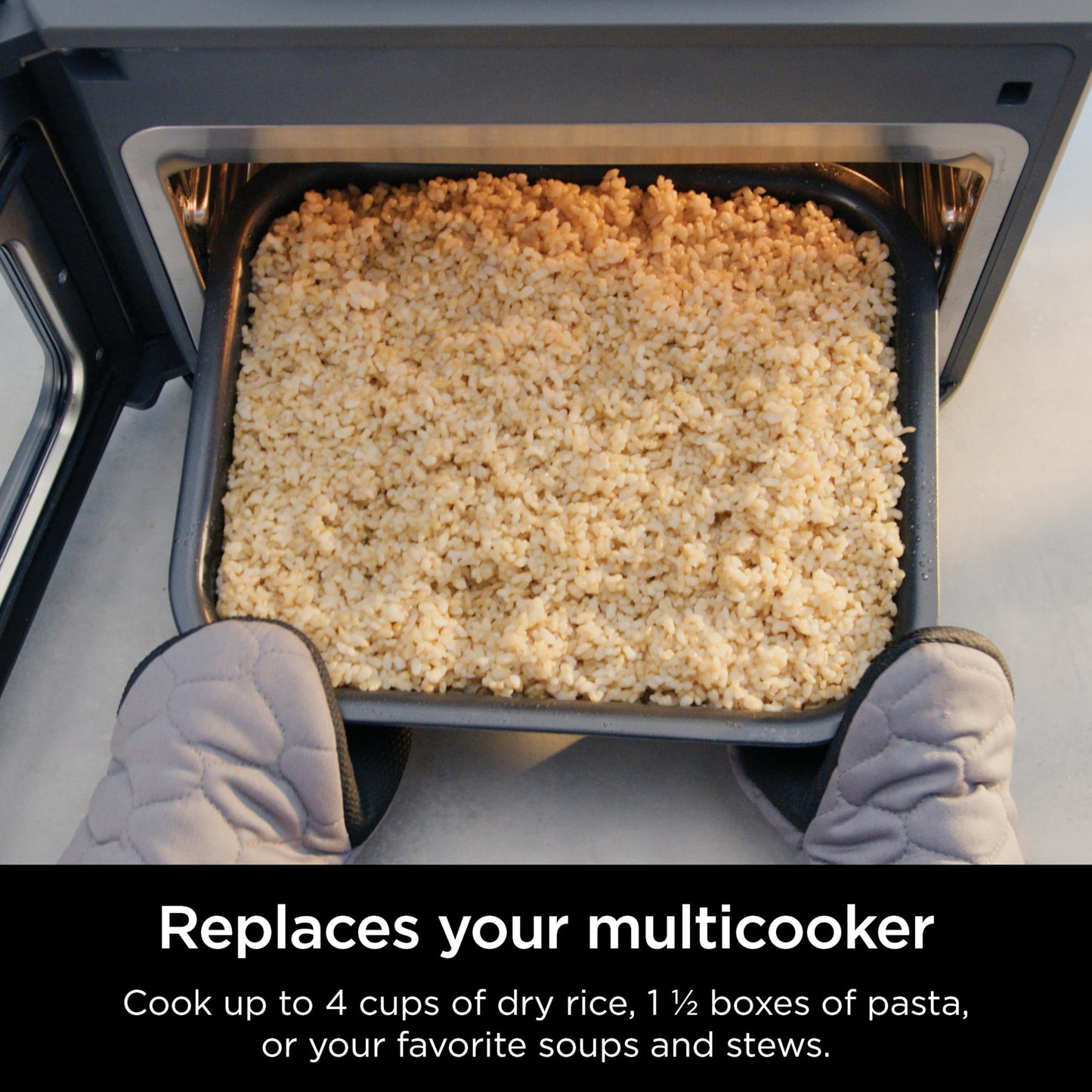 Ninja Combi All-in-One Multicooker, Oven, & Air Fryer, Complete Meals in 15 Mins, 14-in-1 Functions, Combi Cooker + Air Fry, Bake, Roast, Slow Cook and More, 3 Accessories, Stainless Steel, SFP701